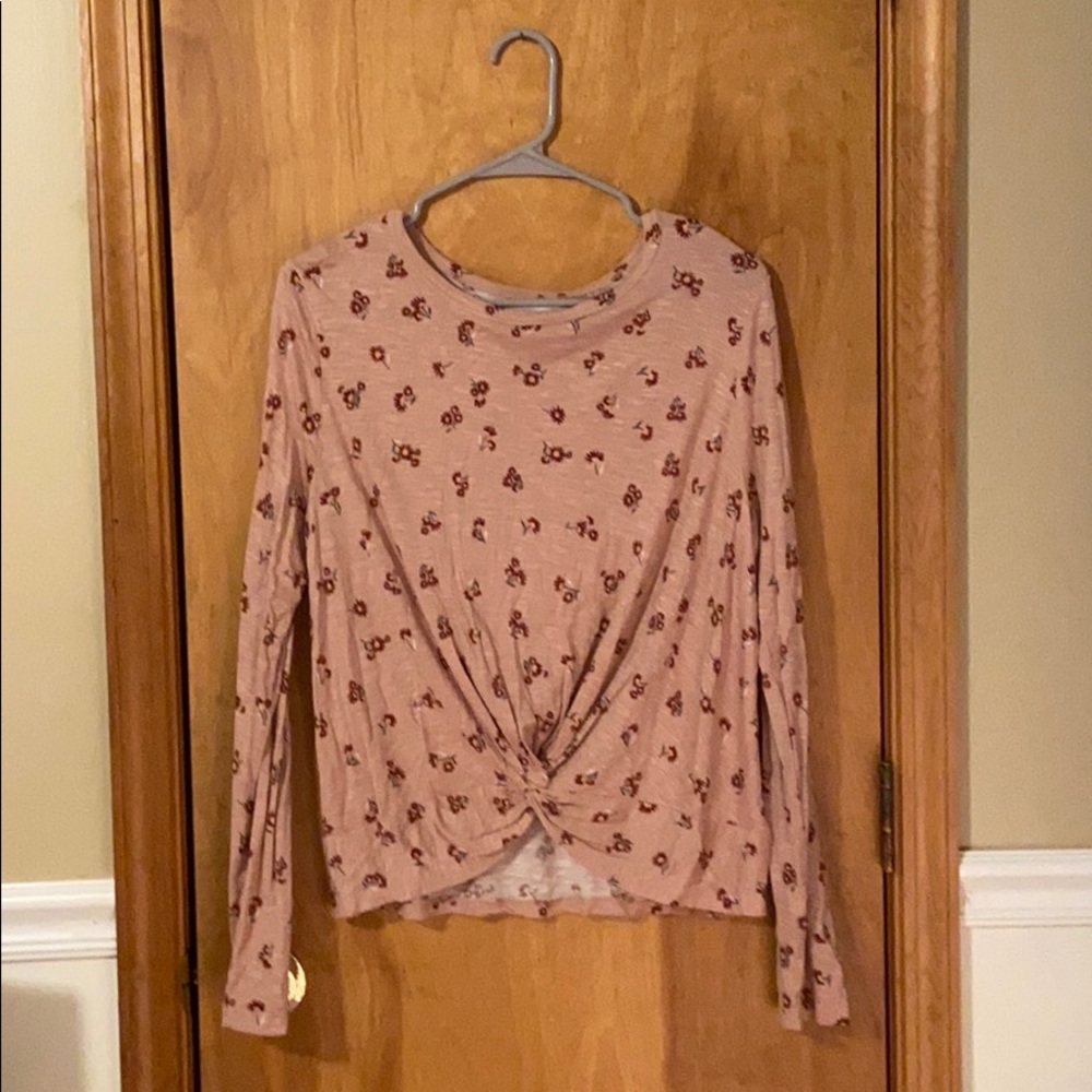 Juniors Long Sleeve Top